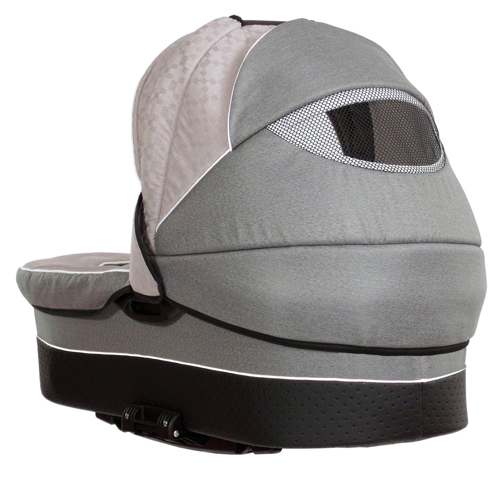 ZEKIWA 2 in 1 Kinderwagen - Karogitter Beige - B - Ware