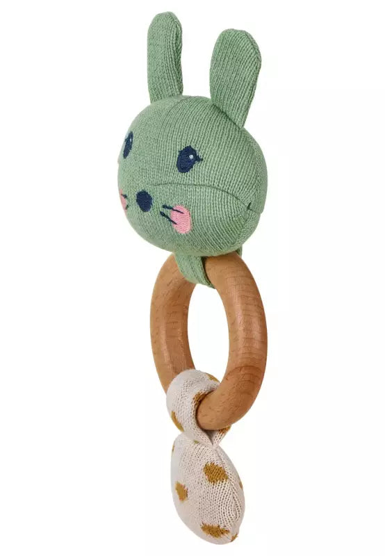 Sterntaler - Greifling Hase Kinni in Mittelgrün, 18 cm