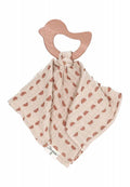 Sterntaler - Schmusetuch mit Holz-Beißring Stay true to nature - Farbe Beige