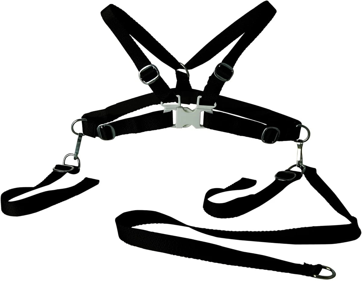 Kinderschutzgurt Nylon schwarz