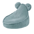 Plush Nest - Kuschel Bär Sessel mit Ohren - Premium Cord blau