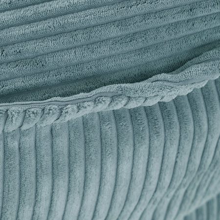 Plush Nest - Kuschel Bär Sessel mit Ohren - Premium Cord blau