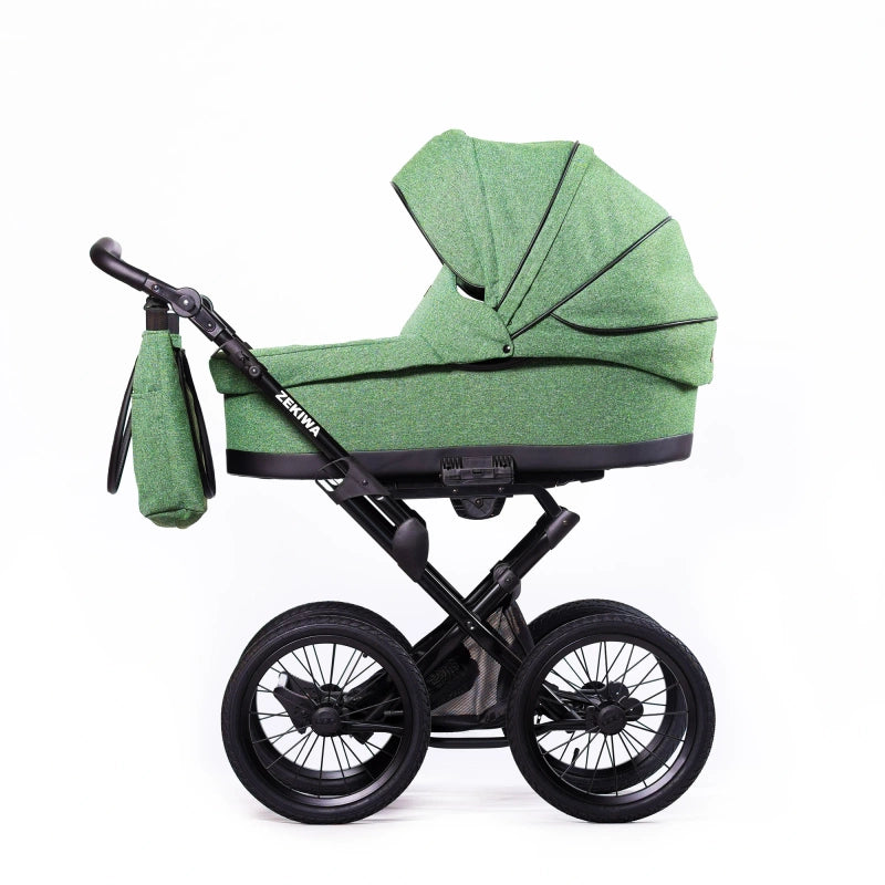 14 Zoll Luftrad für Zekiwa Kinderwagen | Ersatz & Upgrade Schwarz für Touring-Modell