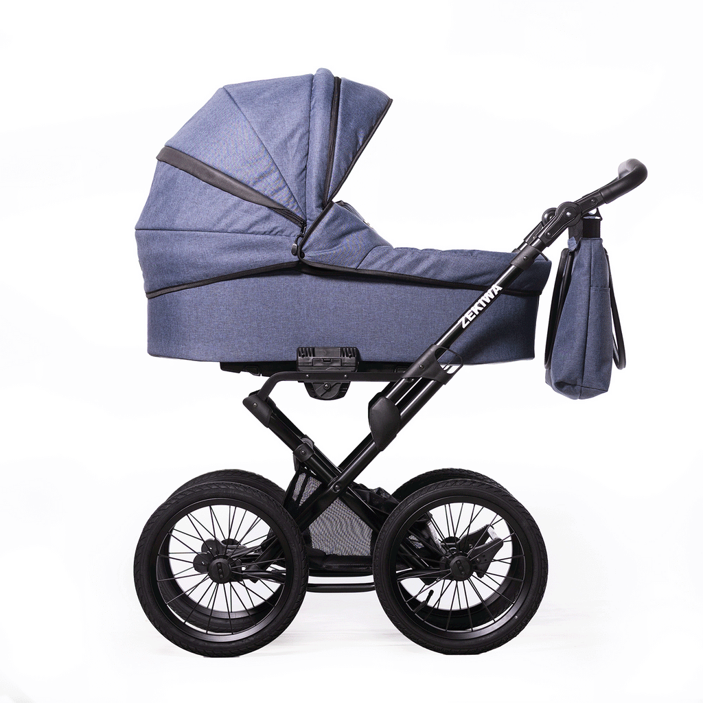 ZEKIWA 2 in 1 Kinderwagen - Indigo