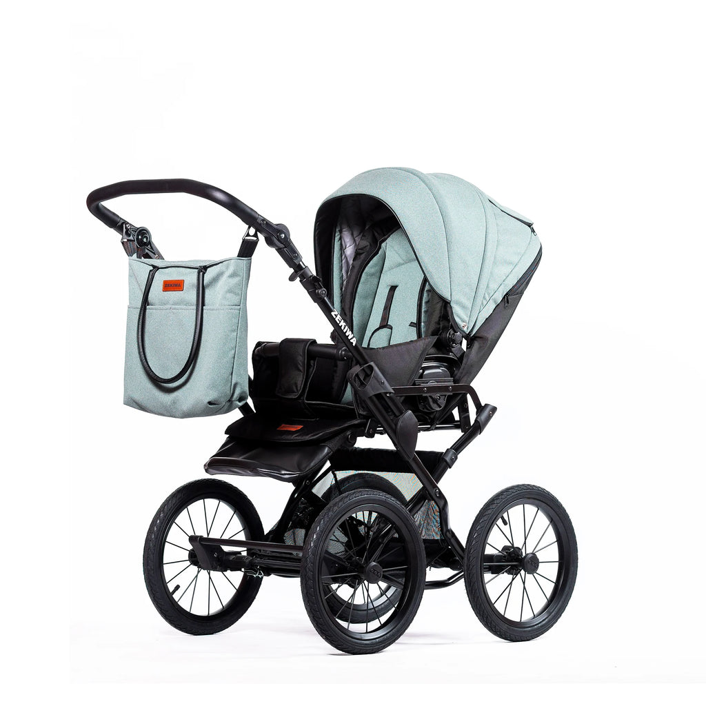 ZEKIWA 2 in 1 Kinderwagen - New Green
