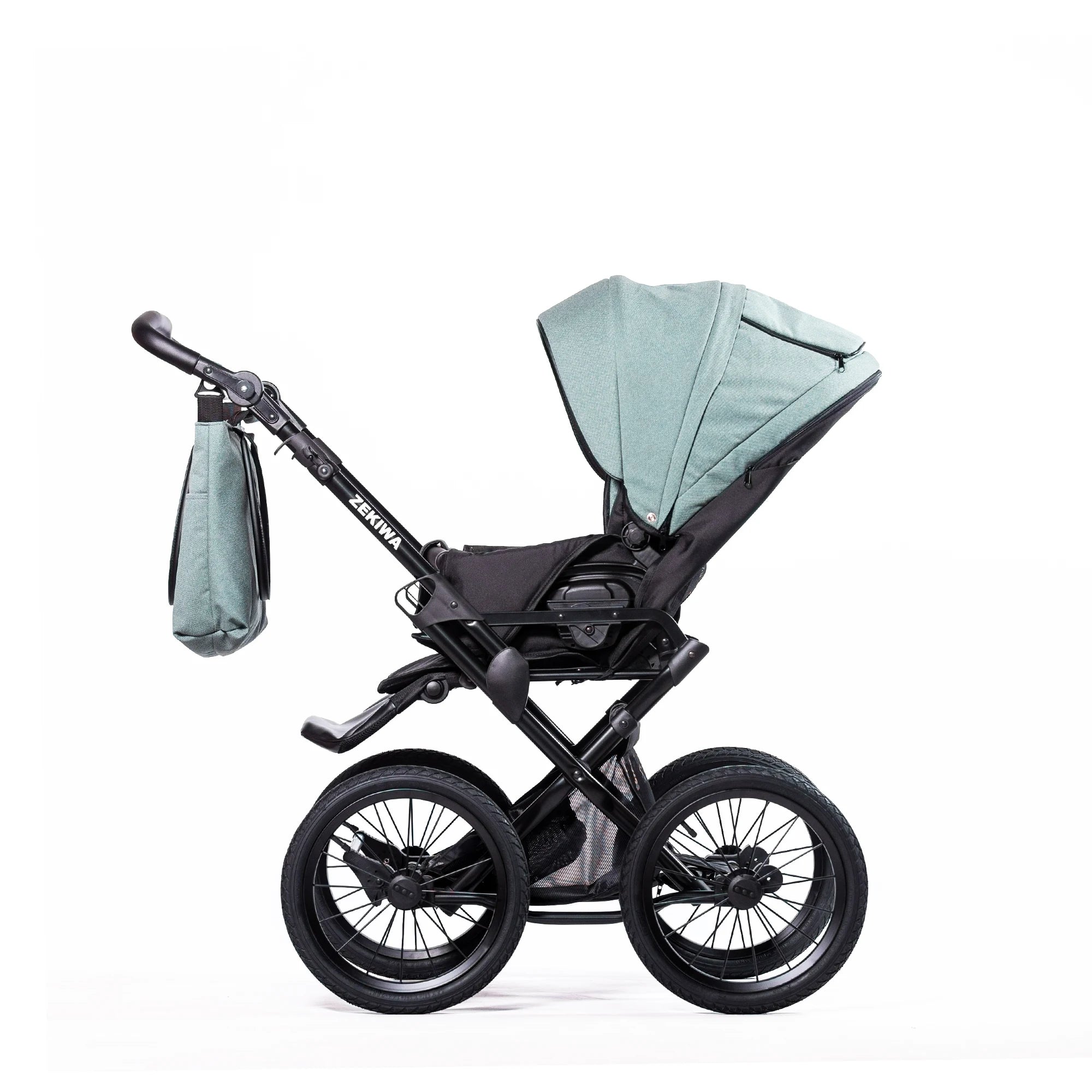 ZEKIWA 2 in 1 Kinderwagen - New Green