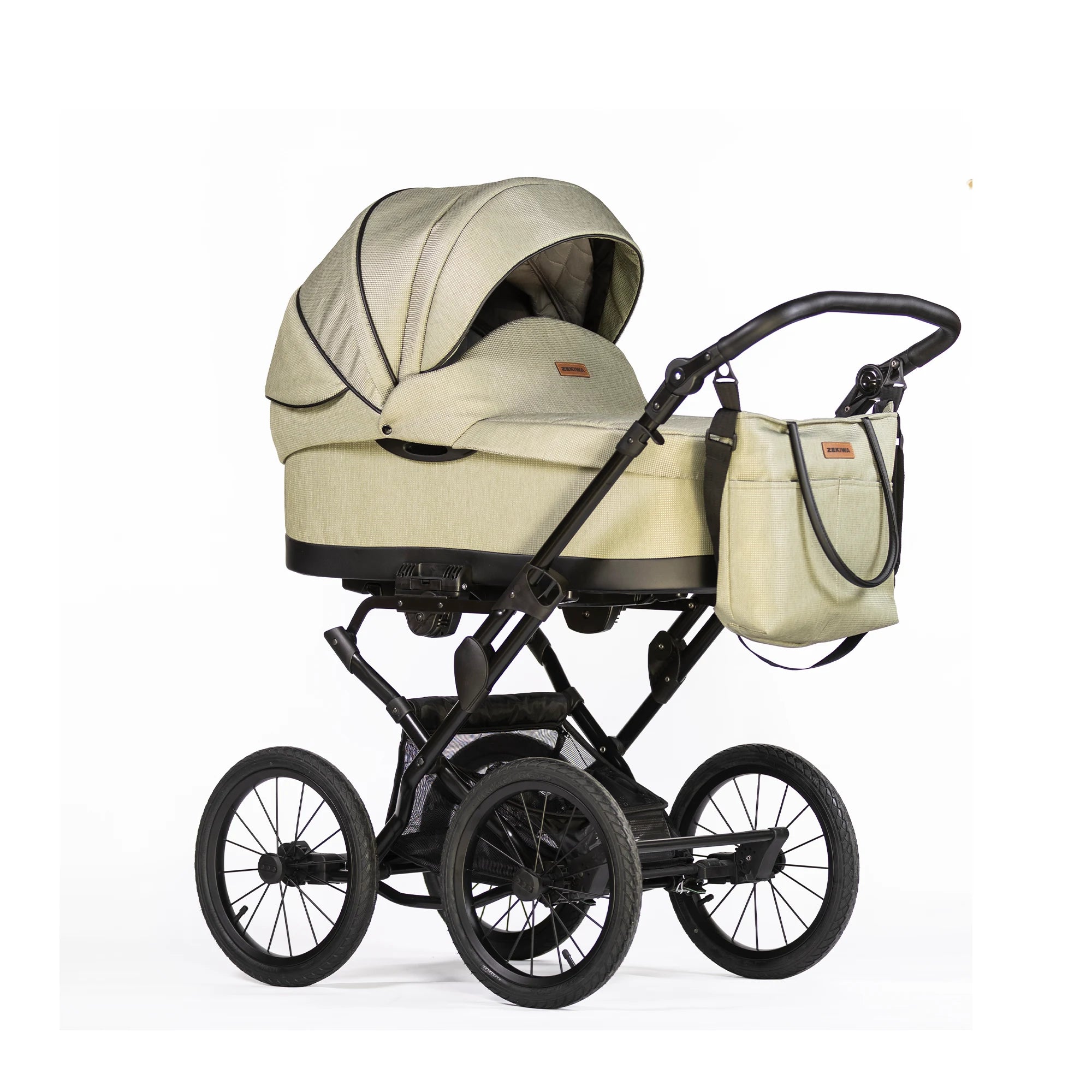 ZEKIWA 2 in 1 Kinderwagen - Olive