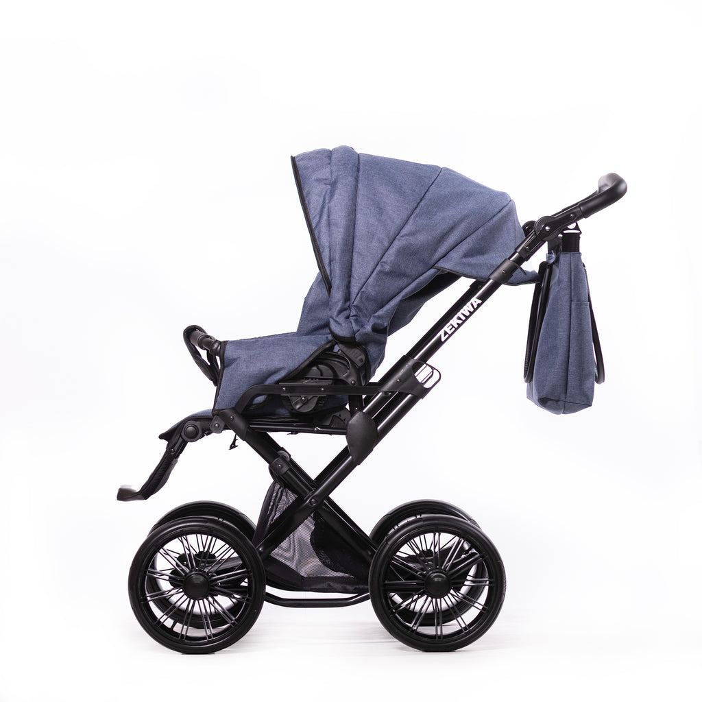 ZEKIWA 2 in 1 Kinderwagen - Indigo