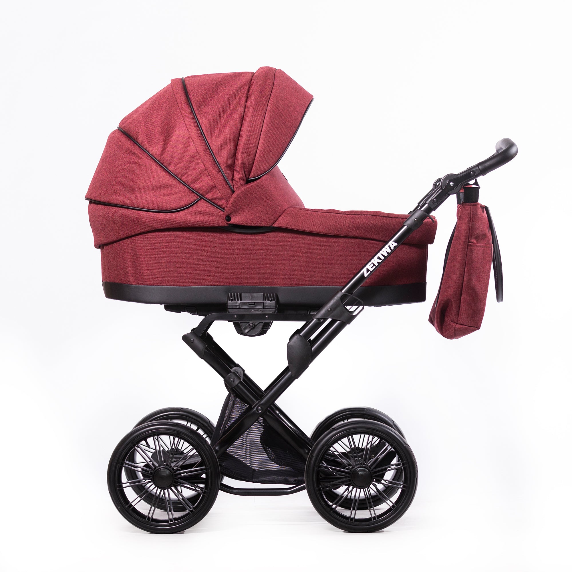 ZEKIWA 2 in 1 Kinderwagen - Waldbeere