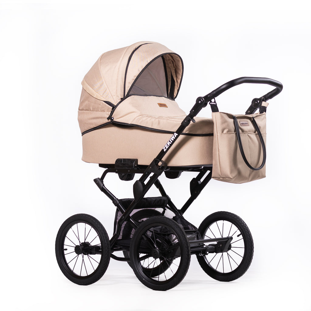 ZEKIWA 2 in 1 Kinderwagen - Sand