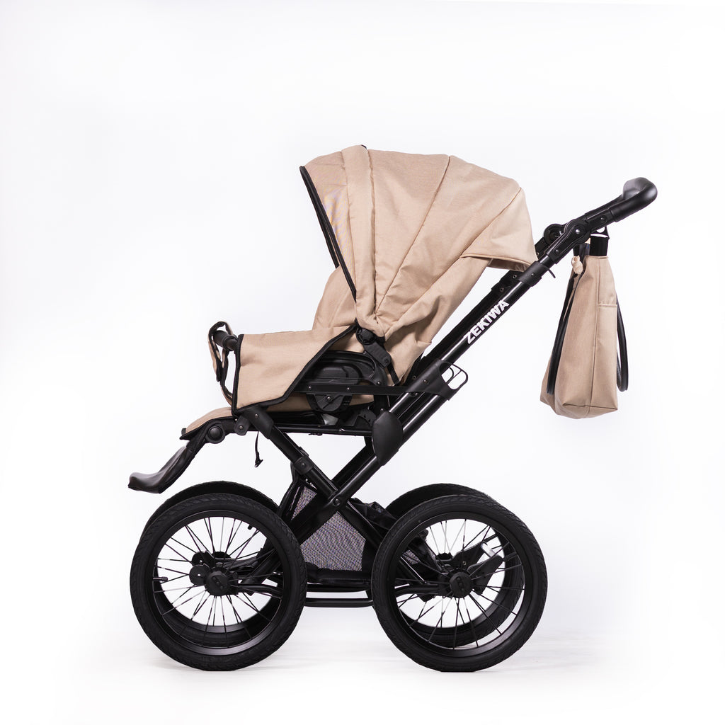 ZEKIWA 2 in 1 Kinderwagen - Sand