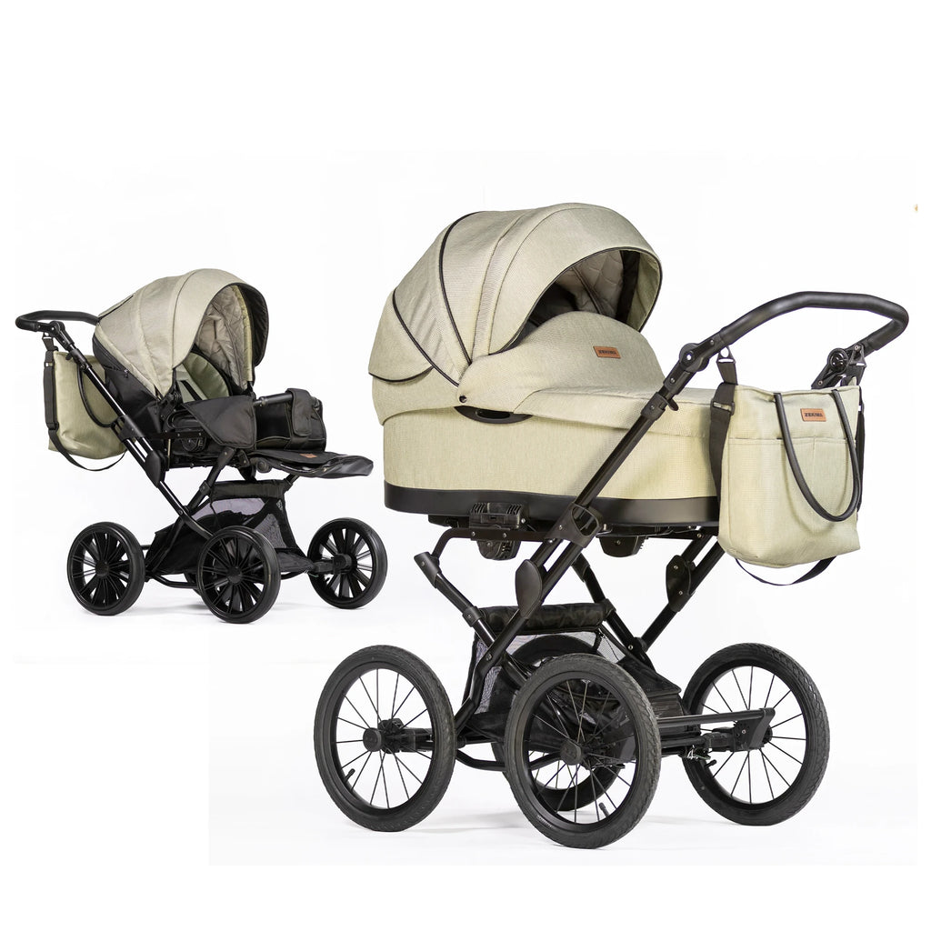 ZEKIWA 2 in 1 Kinderwagen - Olive