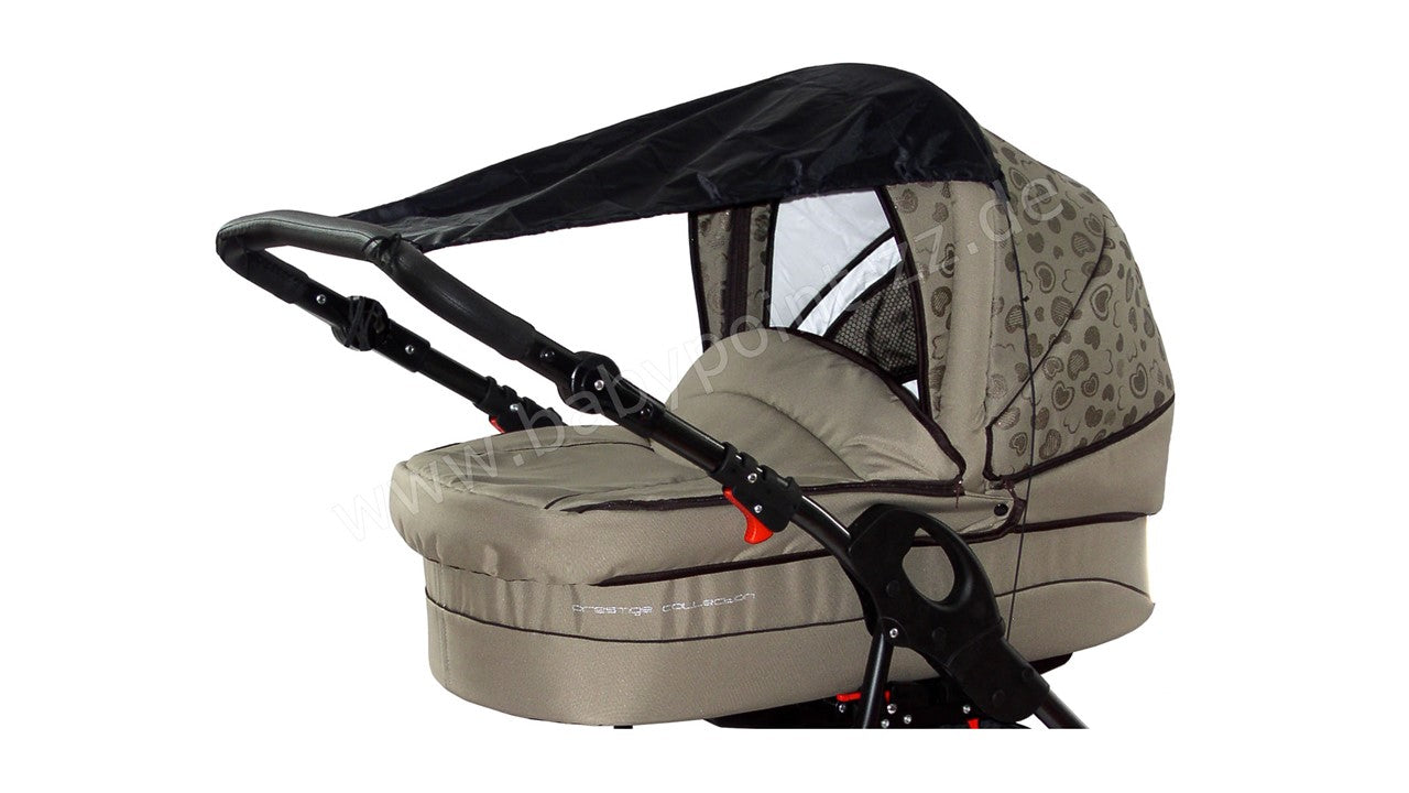 Sonnensegel für Kinderwagen Farbe-schwarz