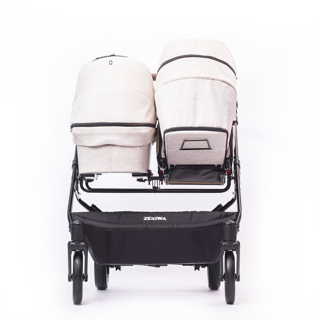 ZEKIWA © Zwillingswagen Komplettset - DreamDuo Beige
