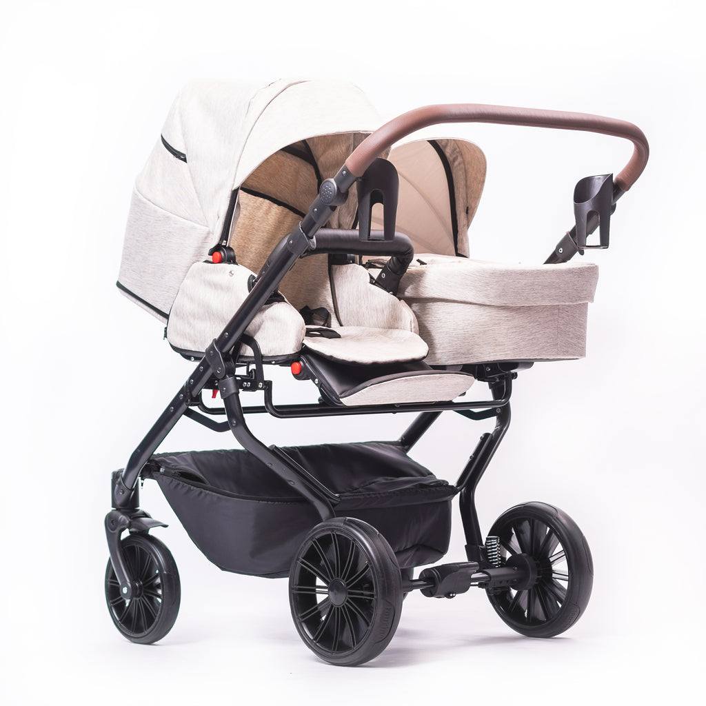 ZEKIWA © Zwillingswagen Komplettset - DreamDuo Beige