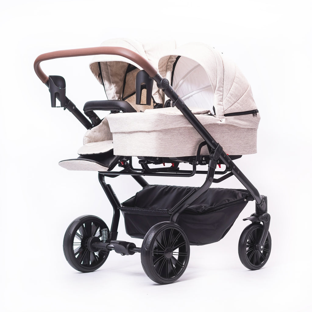 ZEKIWA © Zwillingswagen Komplettset - DreamDuo Beige