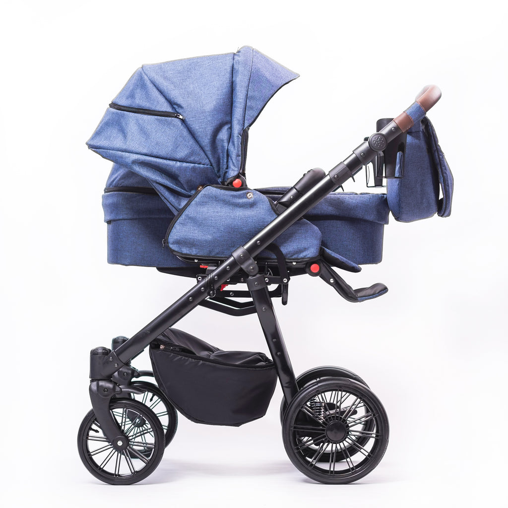 ZEKIWA © Zwillingswagen Komplettset - DreamDuo Blue