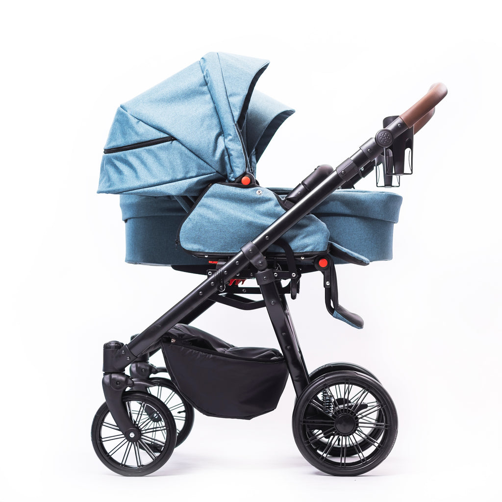 ZEKIWA © Zwillingswagen Komplettset - DreamDuo Azur