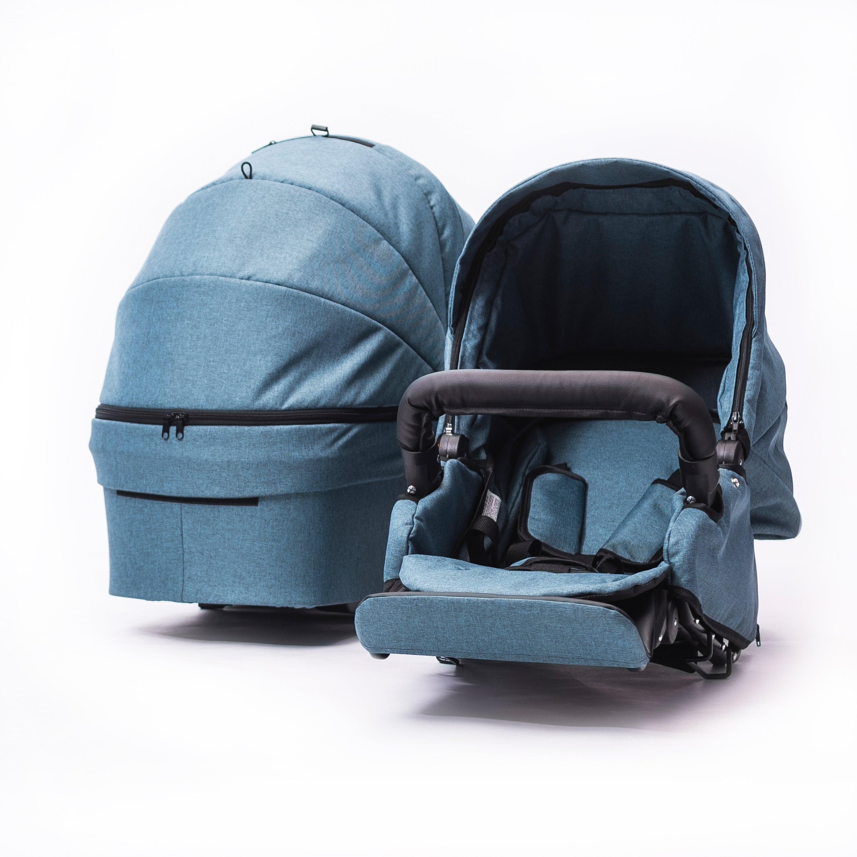 ZEKIWA © Zwillingswagen Komplettset - DreamDuo Azur