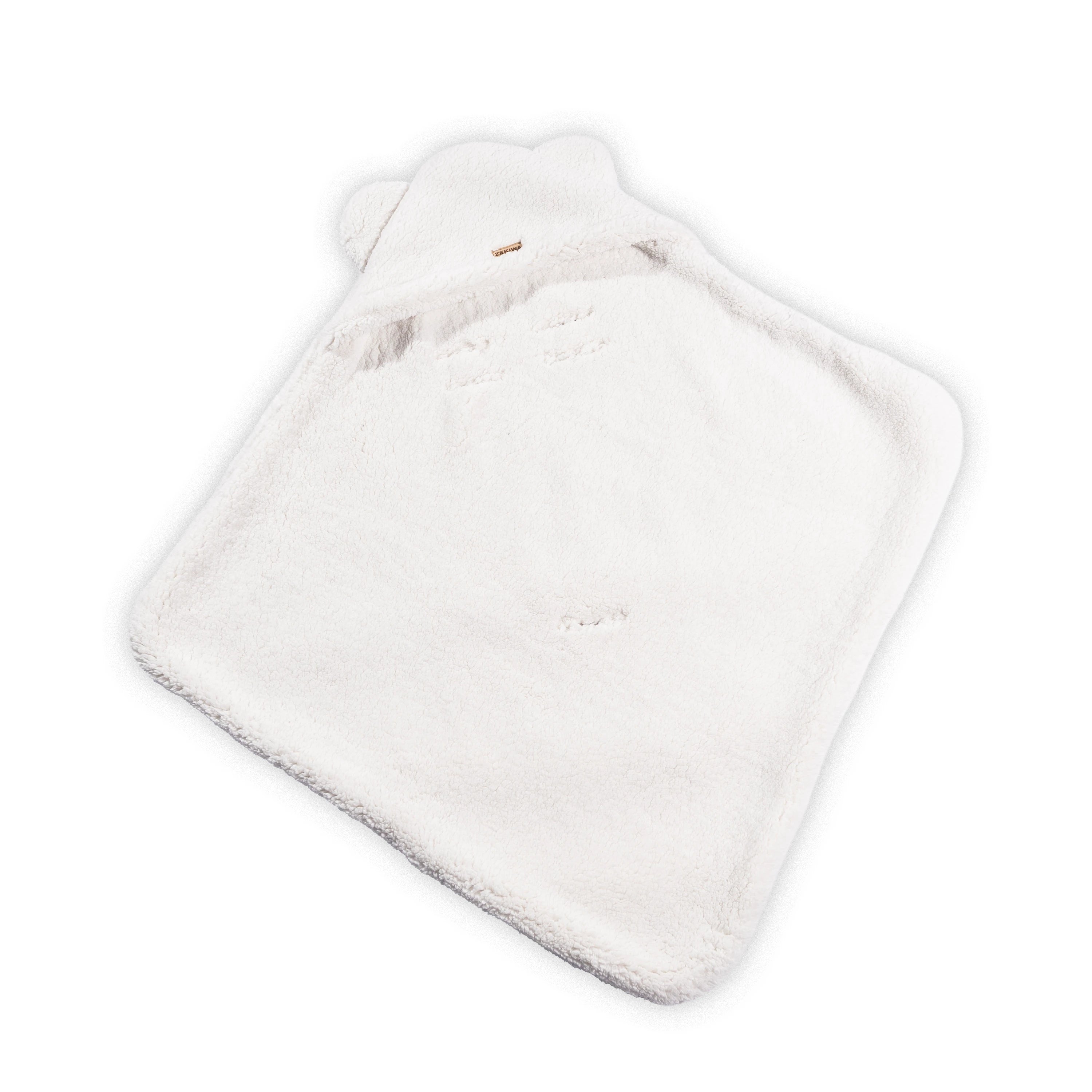 Einschlagdecke Teddy Beige - für Kinderwagen und Babyschale geeignet