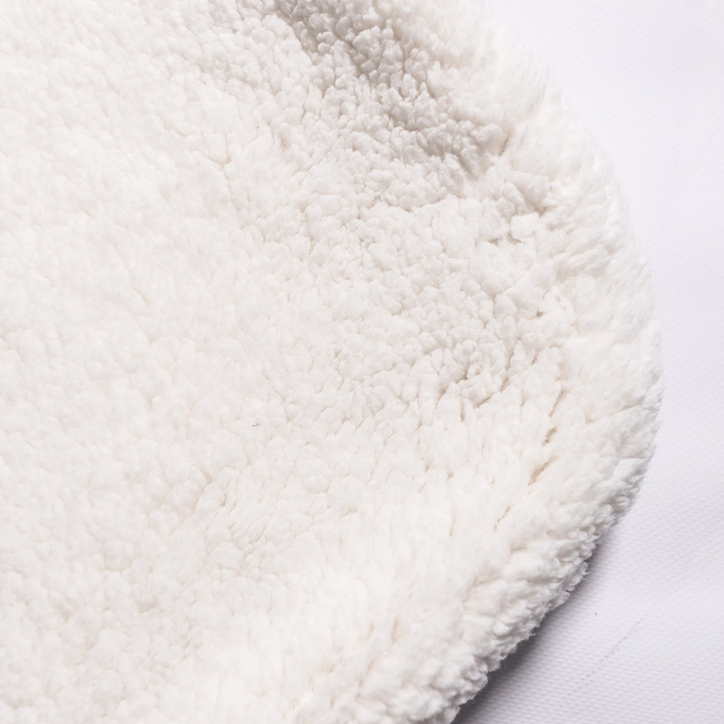 Einschlagdecke Teddy Beige - für Kinderwagen und Babyschale geeignet